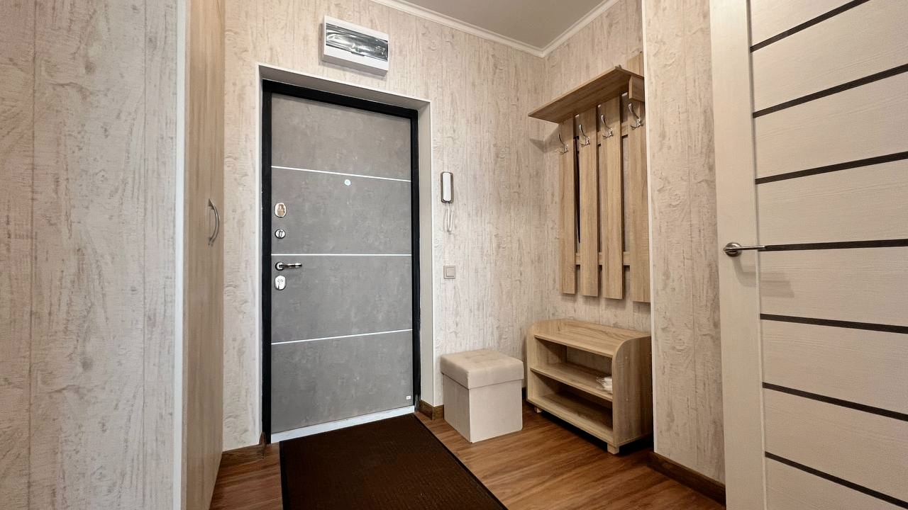 Уютная квартира с кондиционером в новом ЖК "Бруклин"
