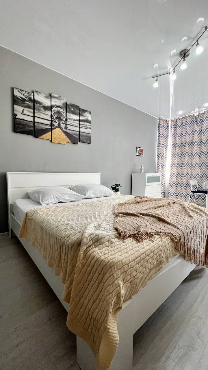 Светлая и уютная квартира-студия с ремонтом премиального качества в ЖК Прогресс!