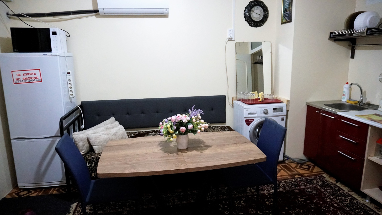 Однокомнатная квартира до 6 спальных мест