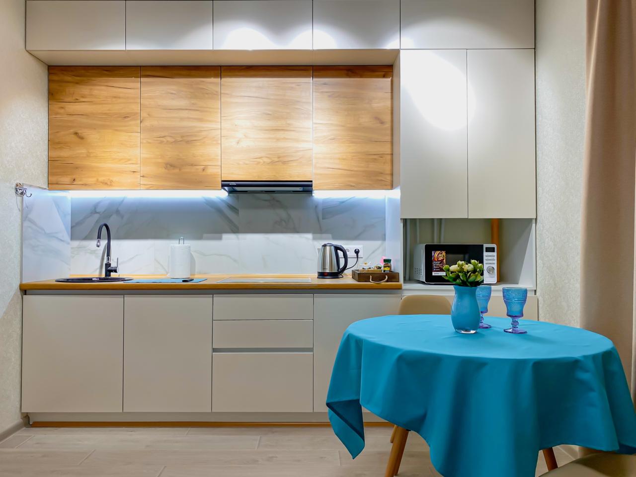 Квартира-студия с ремонтом премиального качества в новом ЖК "Укроп"!