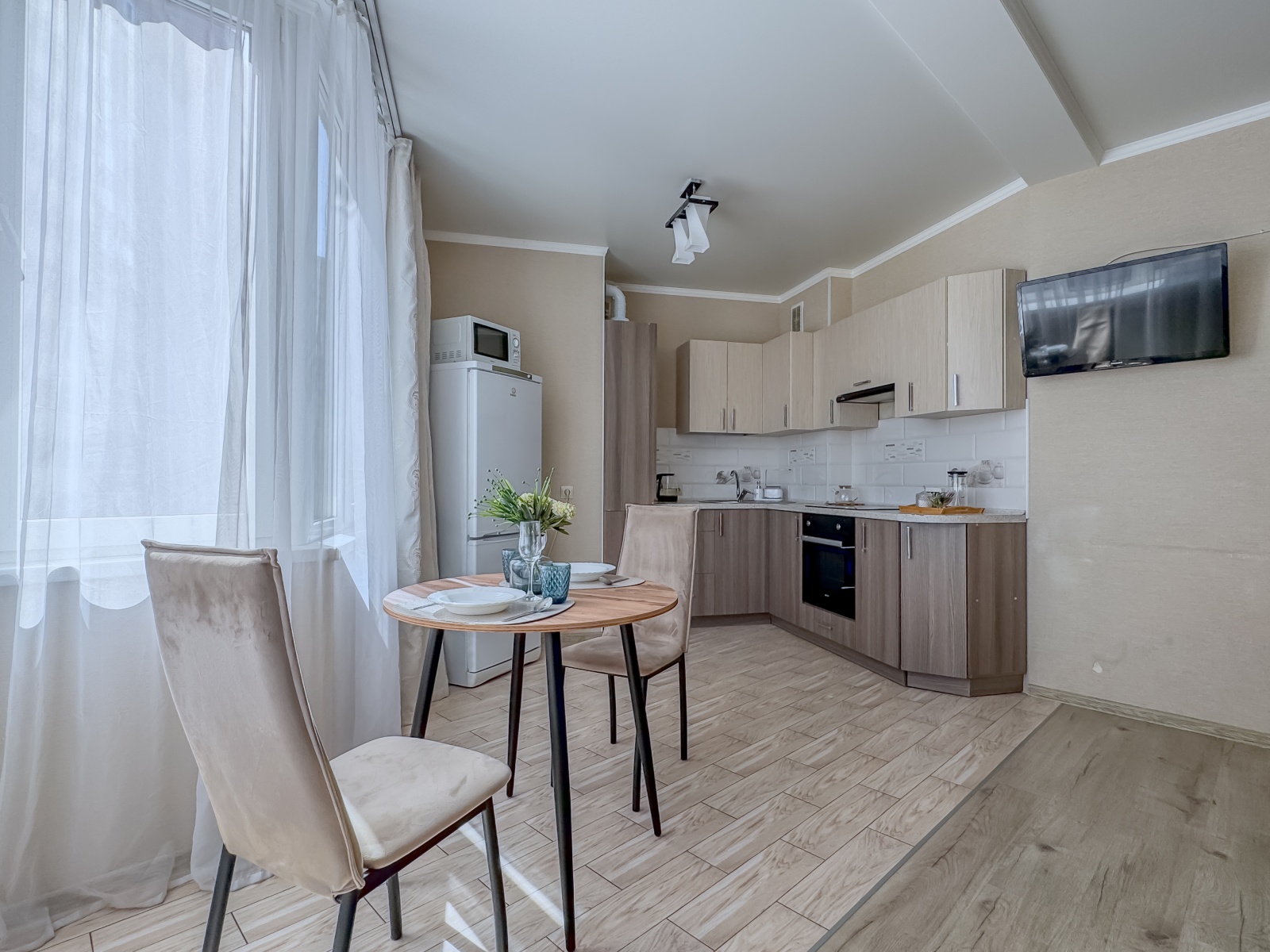 Светлая и уютная квартира-студия в ЖК "Прогресс"!