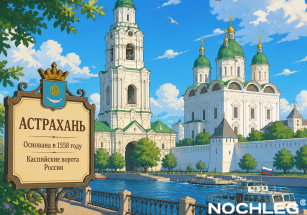 Астрахань: достопримечательности, часть 1